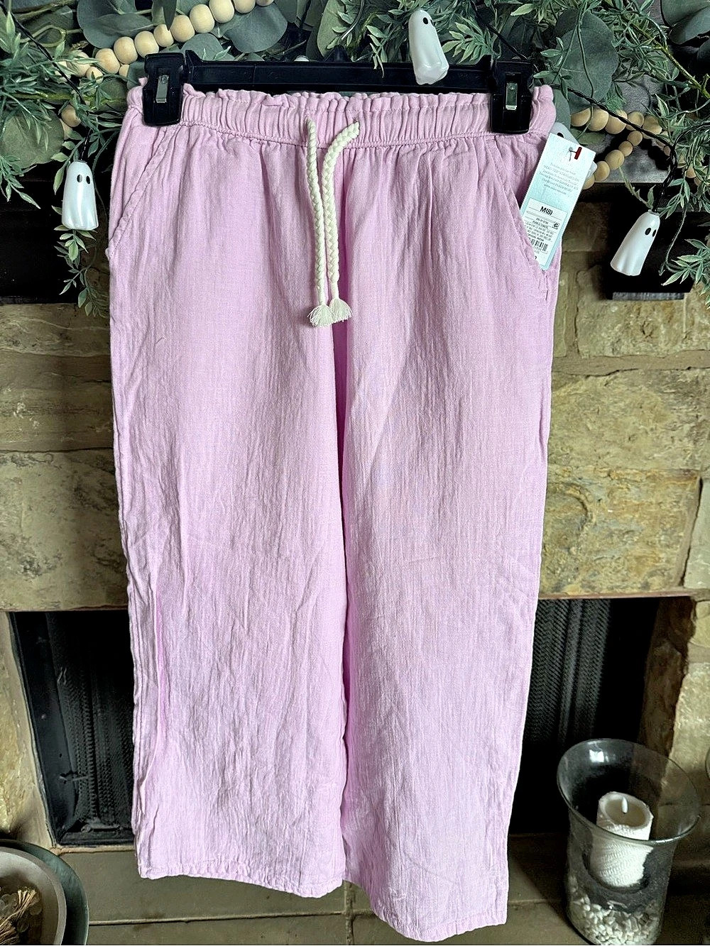 Cat & Jack Lavender Wide Leg Pants Size Medium NWT